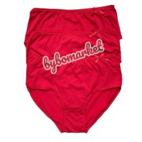 Set Chiloti  rosii cu fundita