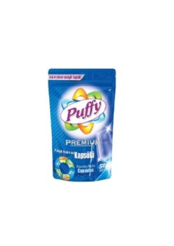 Puffy detergent automat de vase, 50 capsule  875g