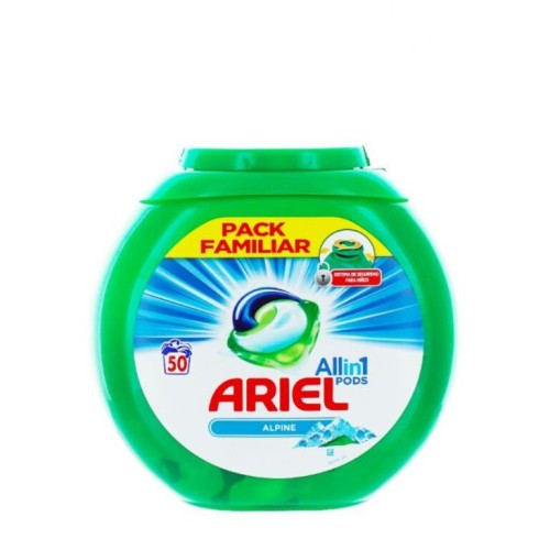 Ariel Pods Regular, 50 capsule în cutie  10020