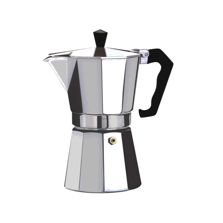 Cafetiera Espresso Floria ZLN-2492, 6 cesti, 300 ml, Ø9 cm, aluminiu, Argintiu