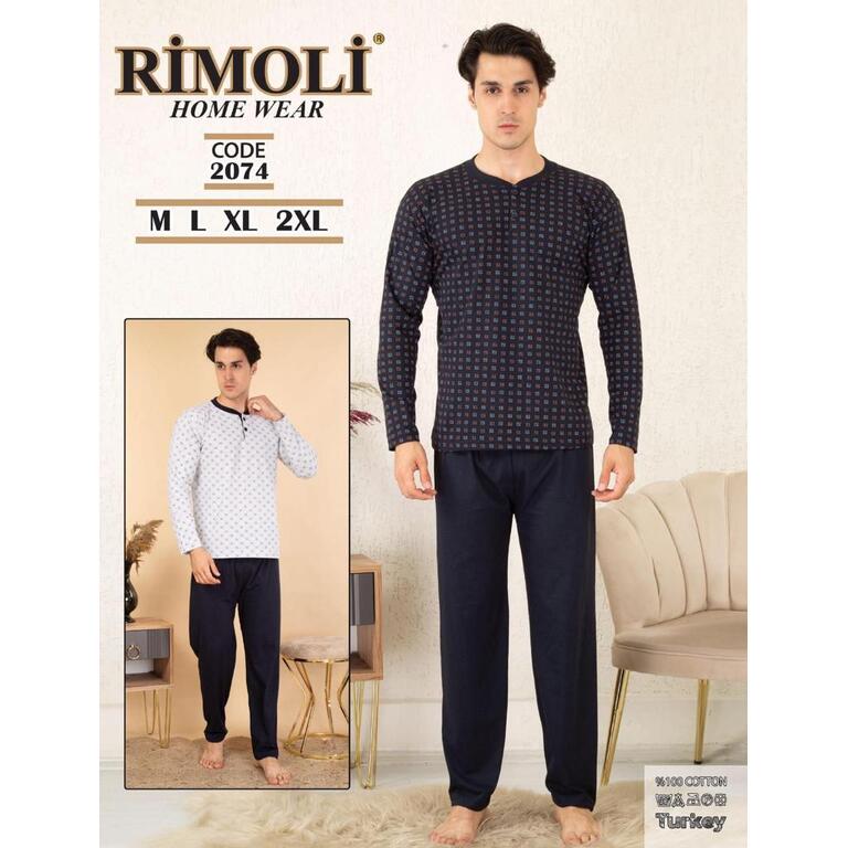 Pijama Bumbac Rimoli Supreme Barbati   2074