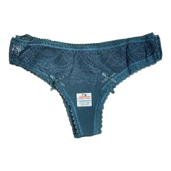 Set chiloti tanga dama dantela