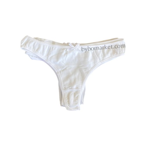 Chiloti Tanga Dama  Albi Basic